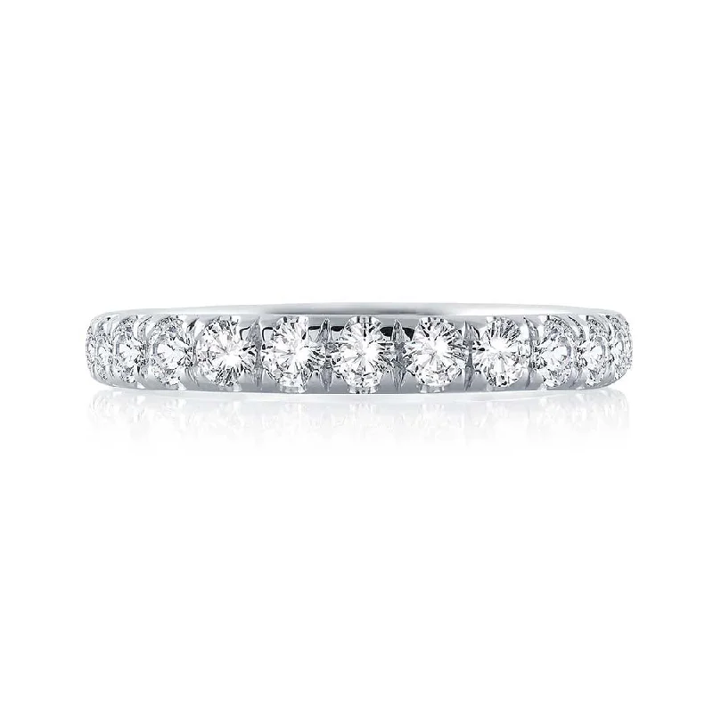 Enamel - Coated Fashion Rings in Bright Colors with Animal - Print Patterns14K White Gold 0.75cttw. Diamond Classic Prong Straight Wedding Band