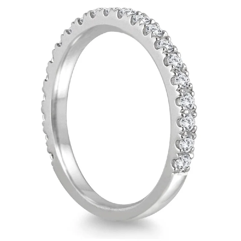 Cluster - Style Women's Diamond Rings with Multiple Small Diamonds Arranged in a Stunning Pattern3/8 Carat TW Diamond Ring in 14K White Gold