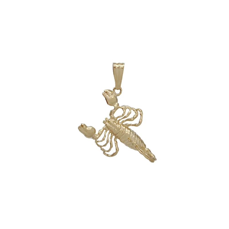 18K Gold - Plated Angel Wing Pendant for a Symbolic and Elegant AccessoryLarge Scorpio Zodiac  Pendant (14K)