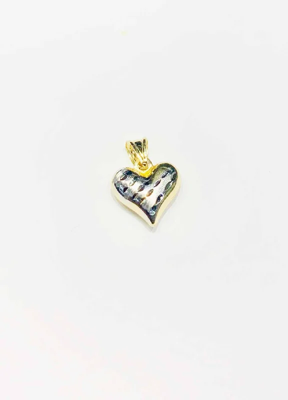 Water - Resistant Stainless Steel Diving - Themed Pendant for DiversLittle Heart Pendant (14K).