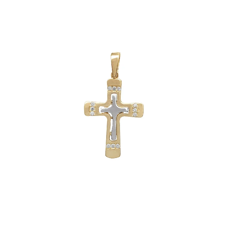 Hand - Carved Jade Buddha Pendant for Spiritual and Cultural SignificanceTwo-Tone CZ Cross Pendant (14K)